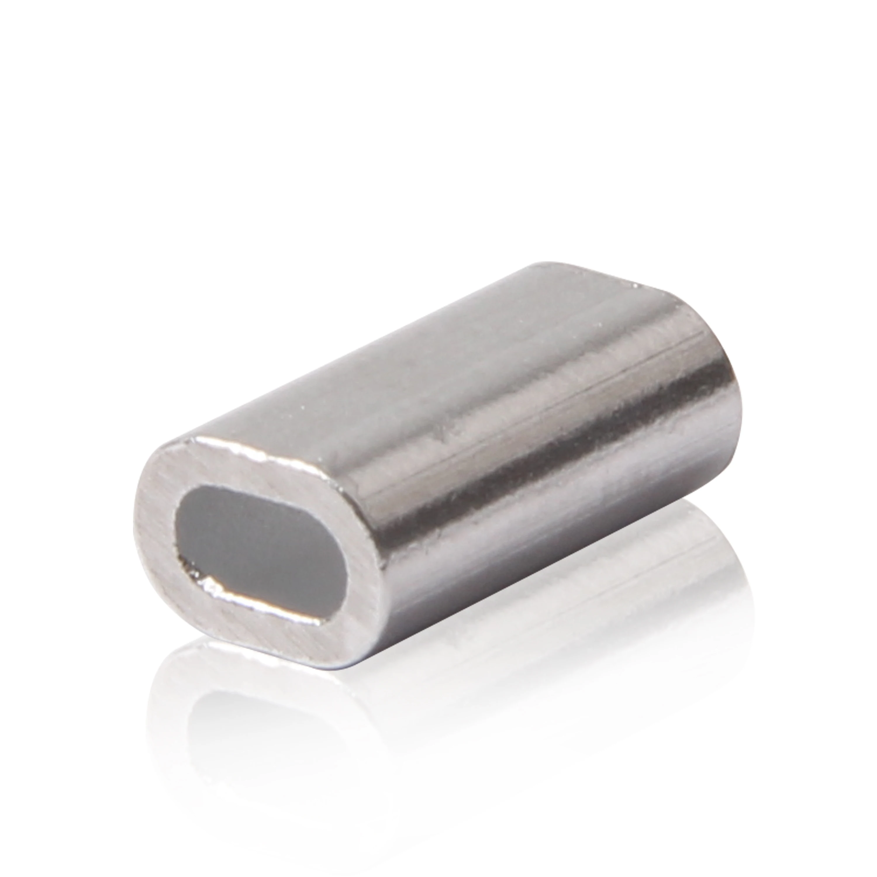 100 шт. алюминиевые плоские рыболовные трубки|Рыболовные снасти| |