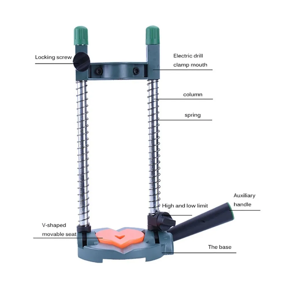 

Adjustable Drilling Guide Stand Angle Bracket Drill For Electric Drill
