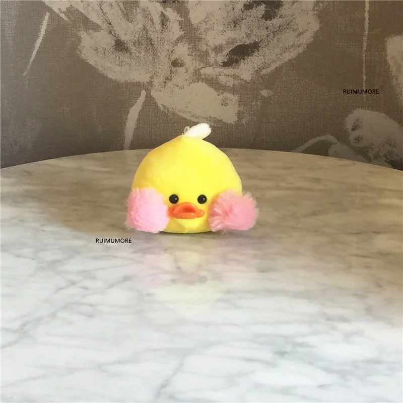 Прибл. 6 см Плюшевая плюшевая утка брелок игрушка кулон кукла детский подарок |