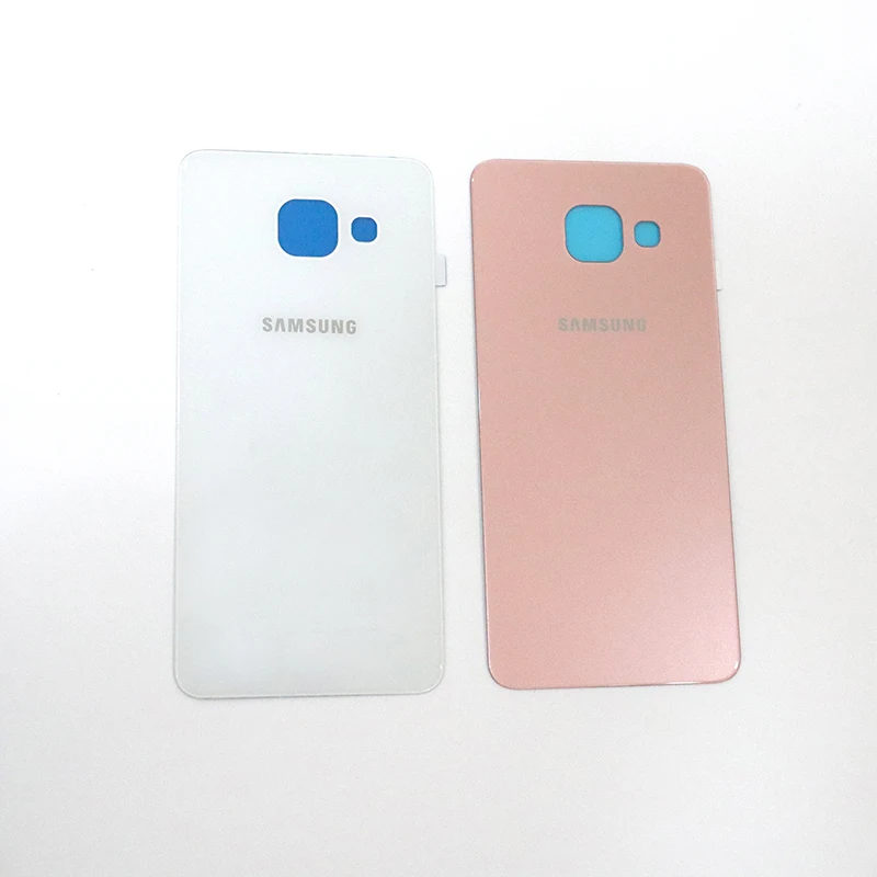 Оригинальный чехол для Samsung A510 A510F задняя крышка с аккумулятором 3D стеклянный