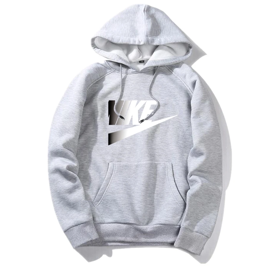 

ike Fashion Men/women Hoodie Spring Autumn Pullovers Sweatshirts Solid Color