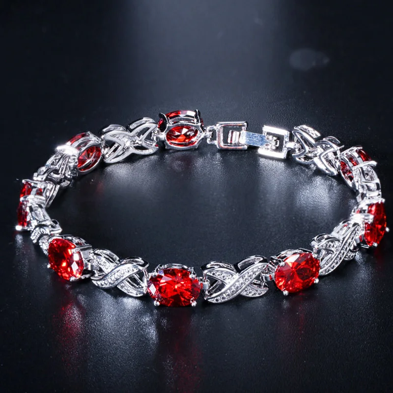 Модный женский круглый браслет Pera с разноцветными белыми искусственными