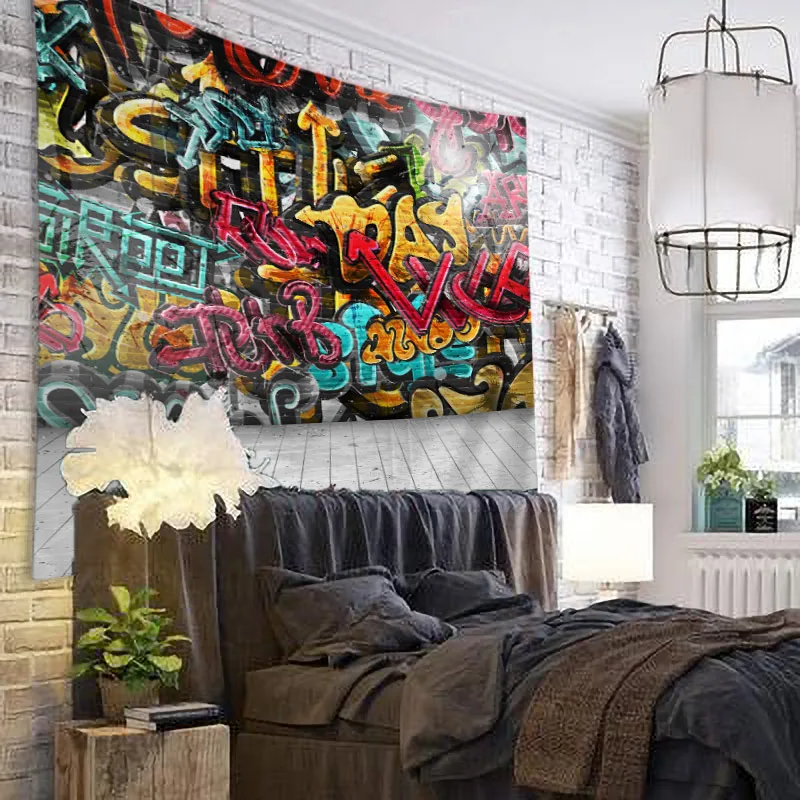 

Creative 3D Abstract Painting Series Tapestry Wall Hanging Bed Spread Beach Towel Table Cloth Yoga Mat 250*180CM Large Size