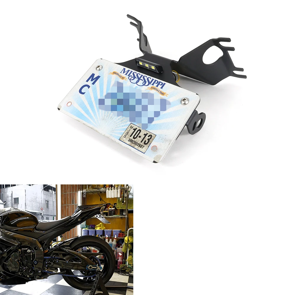 Для Suzuki GSXR 1000 2017 2018 2019 2020 держатель номерного знака Кронштейн задний хвост Tidy Fender
