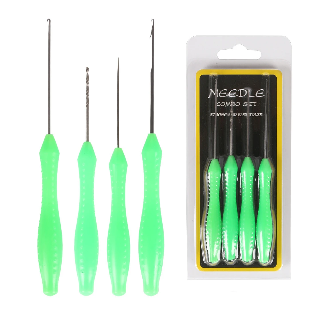 Рыболовные снасти набор с нескользящей ручкой игла для приманки рыболовных