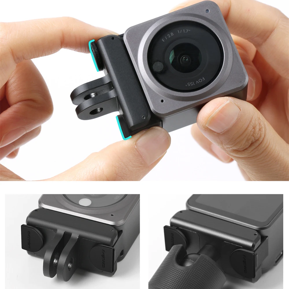 

4 pcs DJI Action 2 Accessory For Anti-Drop-Scratching Silicone Anti-Release Plug Lock Up Safer Shooting Fall Off For DJI Action2