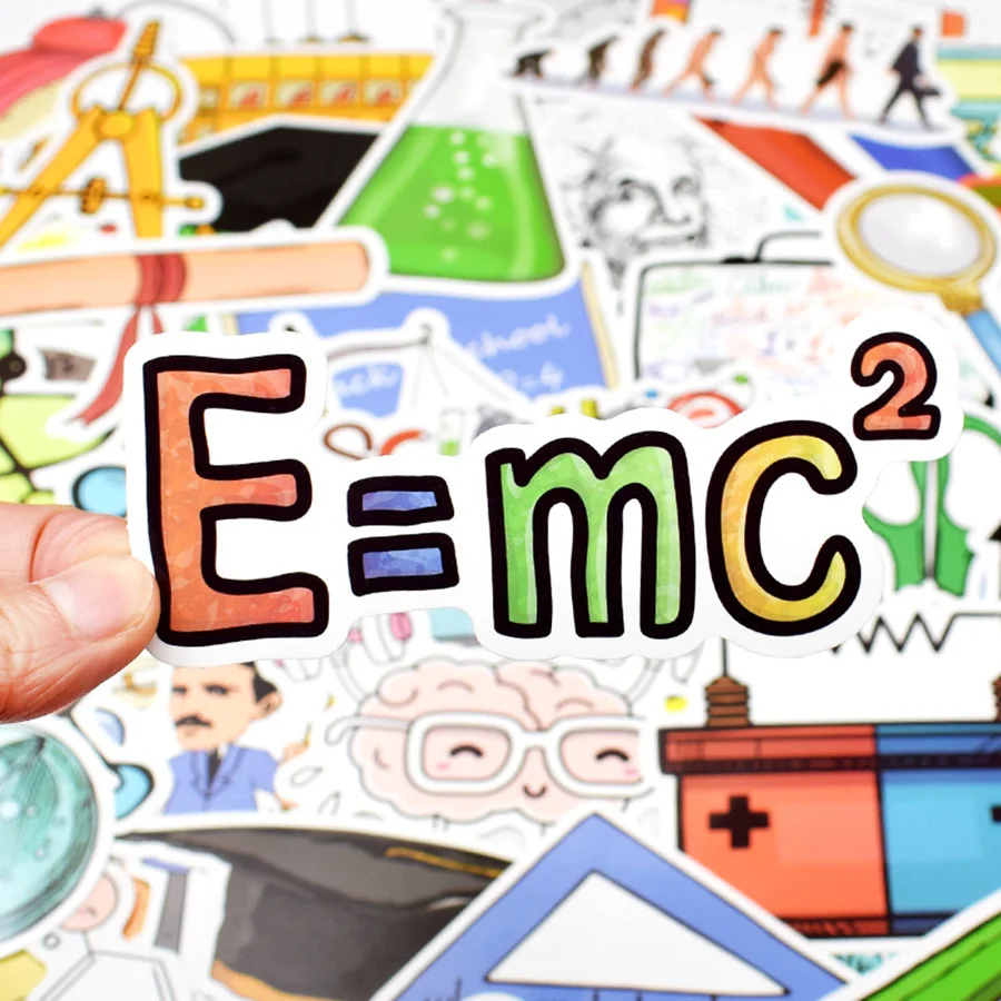 50 шт. открытый разведка лаборатории Водонепроницаемый наклейки &quotсделай сам&quot