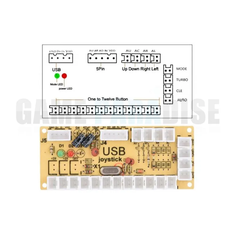 2 шт./лот игрока PC Zero Delay Mame USB энкодер с жгутом для Аркады DIY Kit|Игры монетами| |