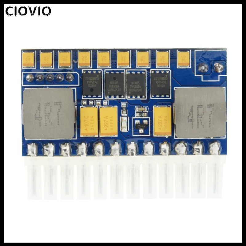 CIOVIO DC ATX Peak PSU 19V 200W Pico Switch Mining 24pin MINI ITX to PC Power Supply For Computer | Обустройство дома