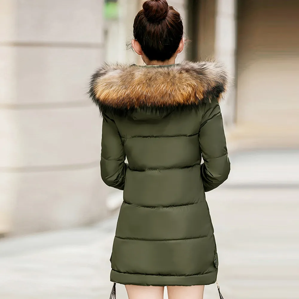Зимнее пальто chaqueta mujer doudoune femme hiver тонкая длинная парка с капюшоном на пуху