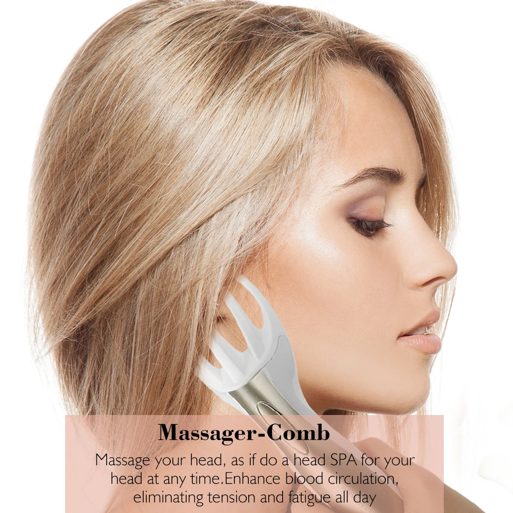 Электрический массажер для всего тела с когтями человека вибрирующий инструмент