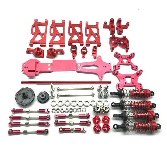 WLtoys 144001 1:14 обновленные металлические запасные части для радиоуправляемых