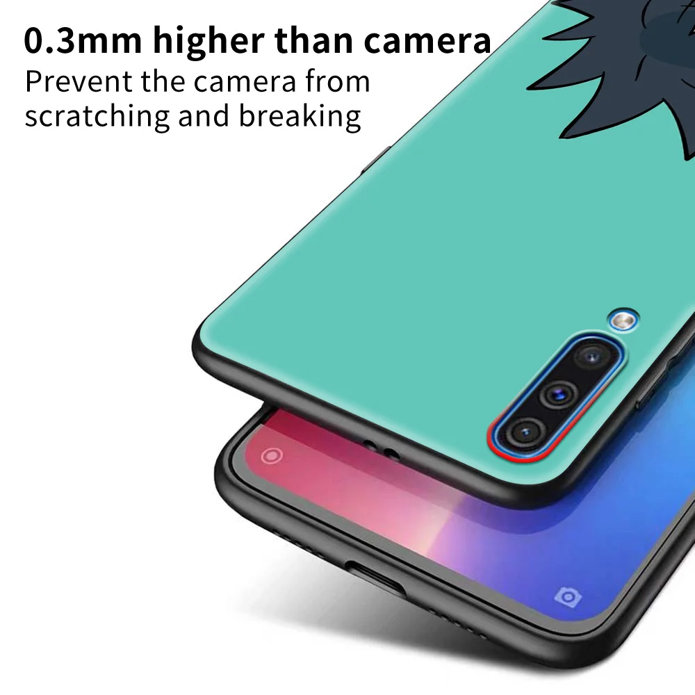 

Phone Case For Samsung Galaxy A90 A80 A70 A60 A50 A40 A30 A20 A10 Black Silicone Cover Jujutsu Funny