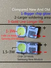 1000 шт 2828 светодиодная подсветка TT321A 1,5 W-3W с zener 3V 3228 2828 холодный белый ЖК-подсветка для SAMSUNG TV приложения