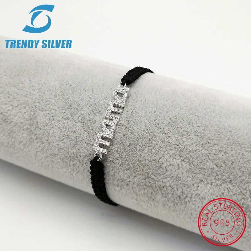 Ручная работа макраме thread.br acelet подарок для девочки женщины 925 пробы серебро