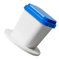 1pc practical yogurt container home yogurt strainer white blue