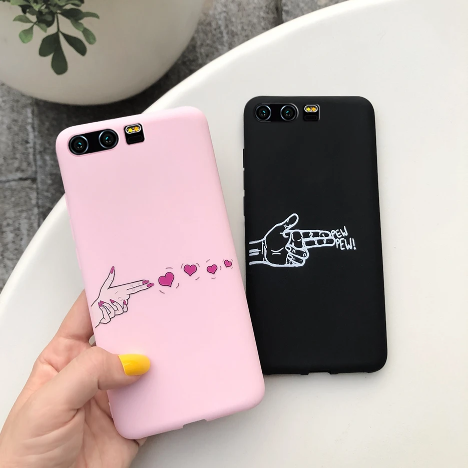 Милый силиконовый чехол для Huawei Honor 9 /Honor Lite чехлы мягкая задняя крышка телефона