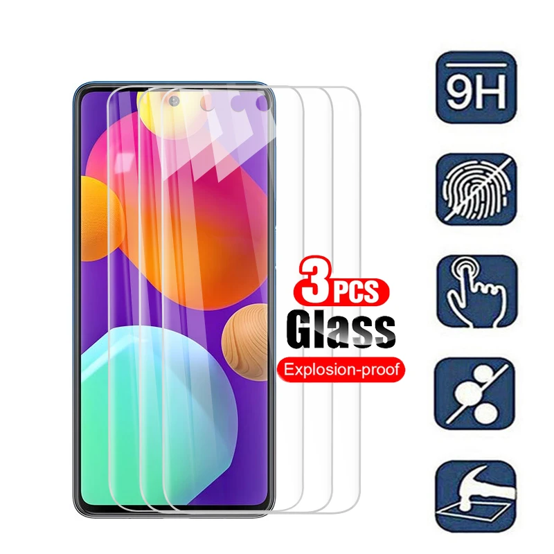 

Защитное стекло для samsung galaxy m62, закаленное, 3 шт.
