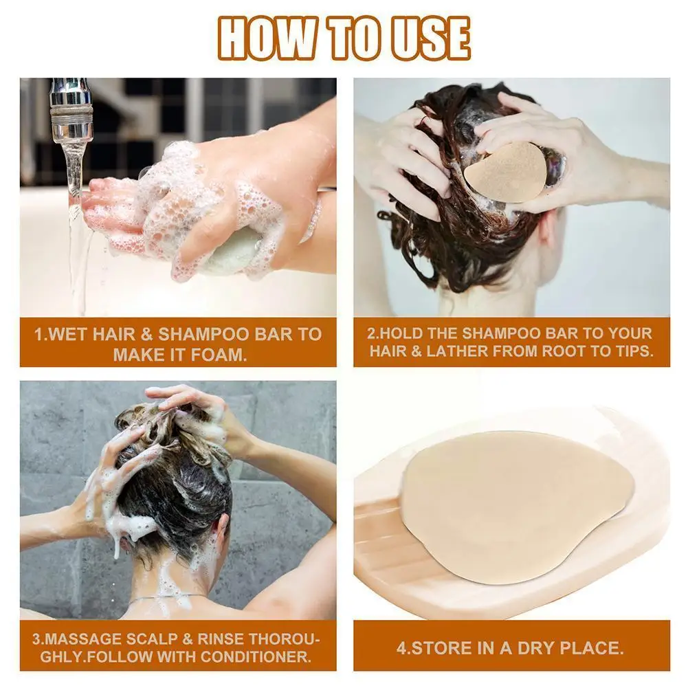 

60 г шампунь для ухода за волосами мыло имбирь медовый кокосовый Овес Шампунь против перхоти мыло для ухода питательный Гладкий освежающий ...