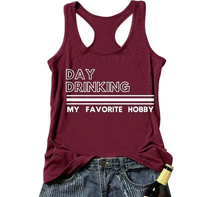 Женская летняя майка без рукавов с принтом |