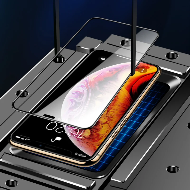 3D закаленное стекло защитная пленка для iPhone 7 6 6S 8 Plus 6X7 Plus|Защитные стёкла и плёнки