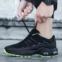 casual air cushion men comfortables breathable non leather high quality lightweight running gym shoes sneakers jogging plus 47