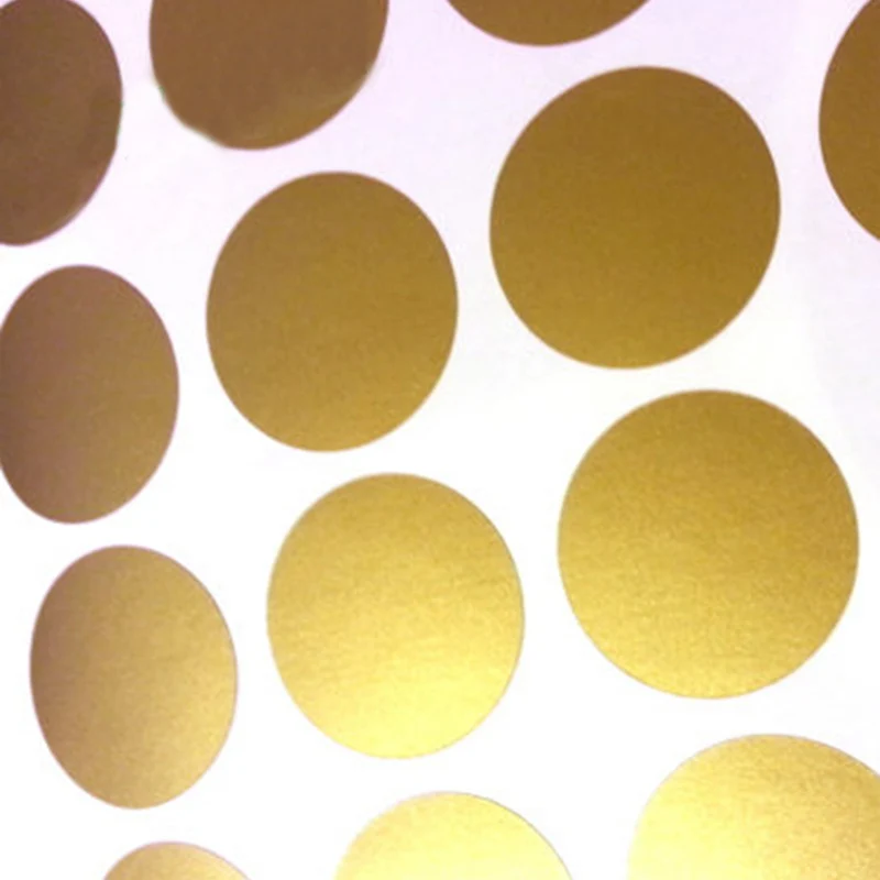 Мини-наклейка в горошек для детской комнаты DIY Художественный холодильник Декор