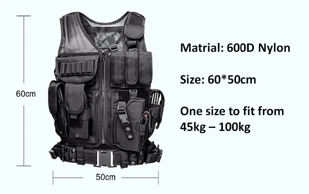 FX высококачественный охотничий жилет мужской Тактический Жилет Molle военный
