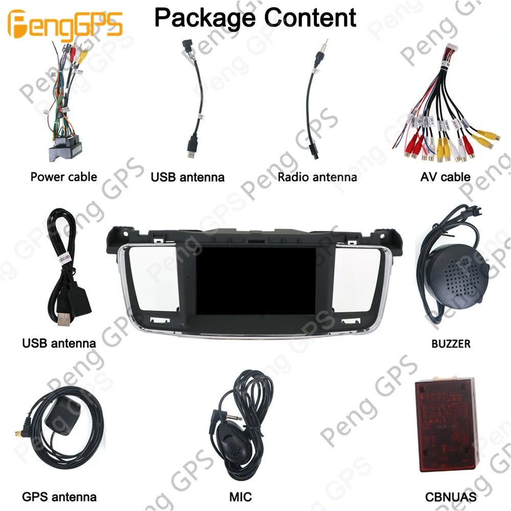Android 9 0 px6 встроенный DSP автомобильный мультимедийный DVD плеер радио для PEUGEOT 508 2011