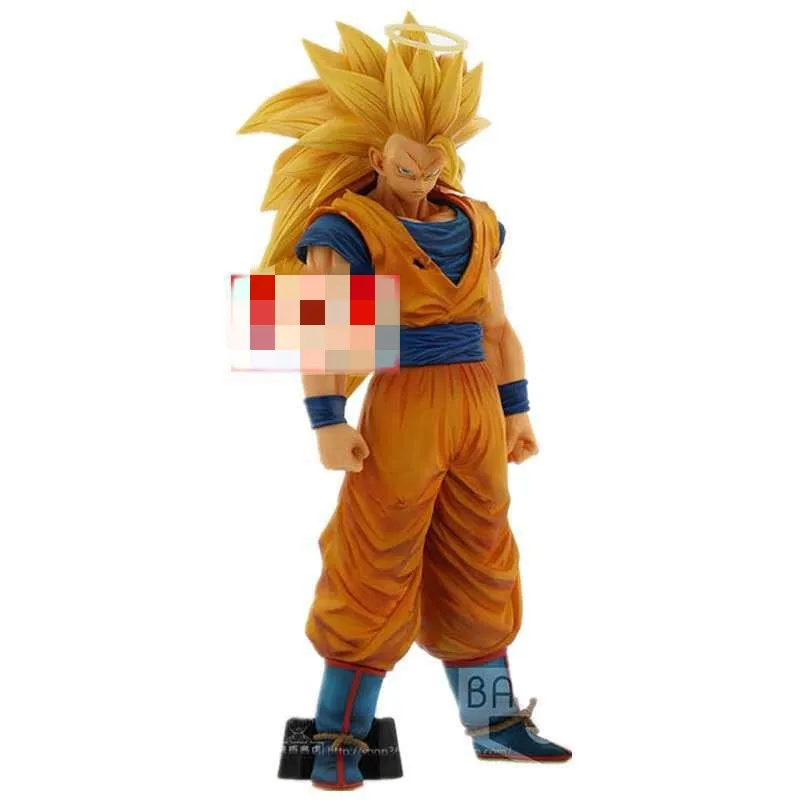 

Anime Figure Dragon Ball Z Son Goku Super Saiyan 3 PVC Toys 33cm Action Figma Model Collectible Doll Gogeta DBZ Juguetes Figural