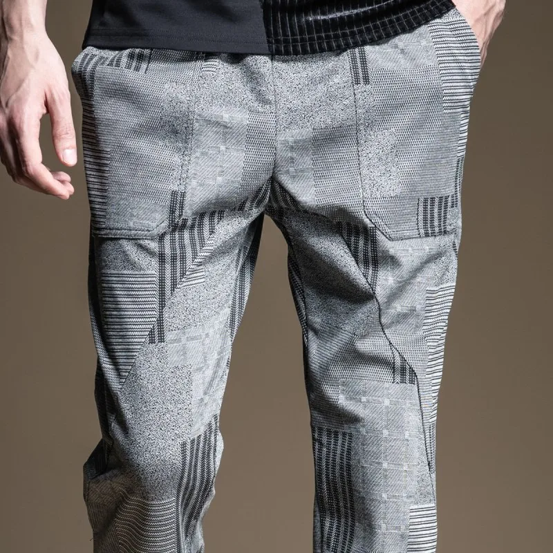 Pinli 2020 Весенние новые тонкие удобные дышащие полосатые Брендовые мужские