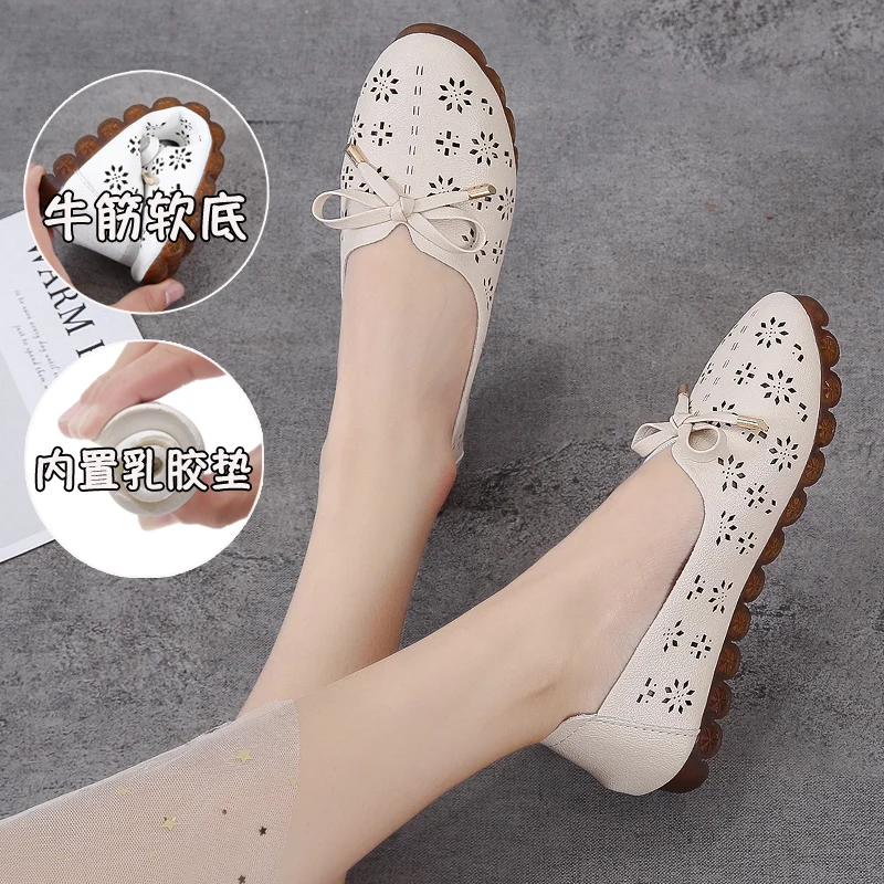 

All-Match Moccasin Shoes Slip-on Casual Female Sneakers Round Toe Dress Flats Women Oxfords Moccasins Slip On New Summer