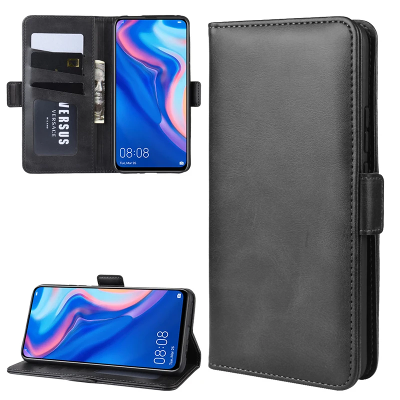 

Case For Huawei Y9 Prime 2019 Leather Wallet Flip Cover Vintage Magnet Phone Case For Huawei Y9 Prime 2019 Coque