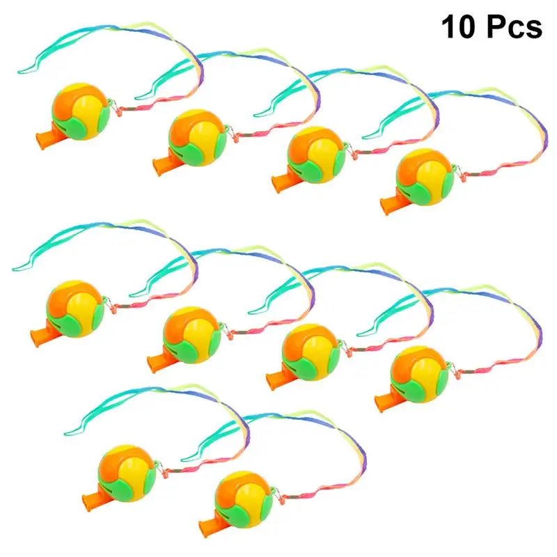 10 шт. футбольные свистки Черлидинга рефери детские игрушки для вечерние занятия