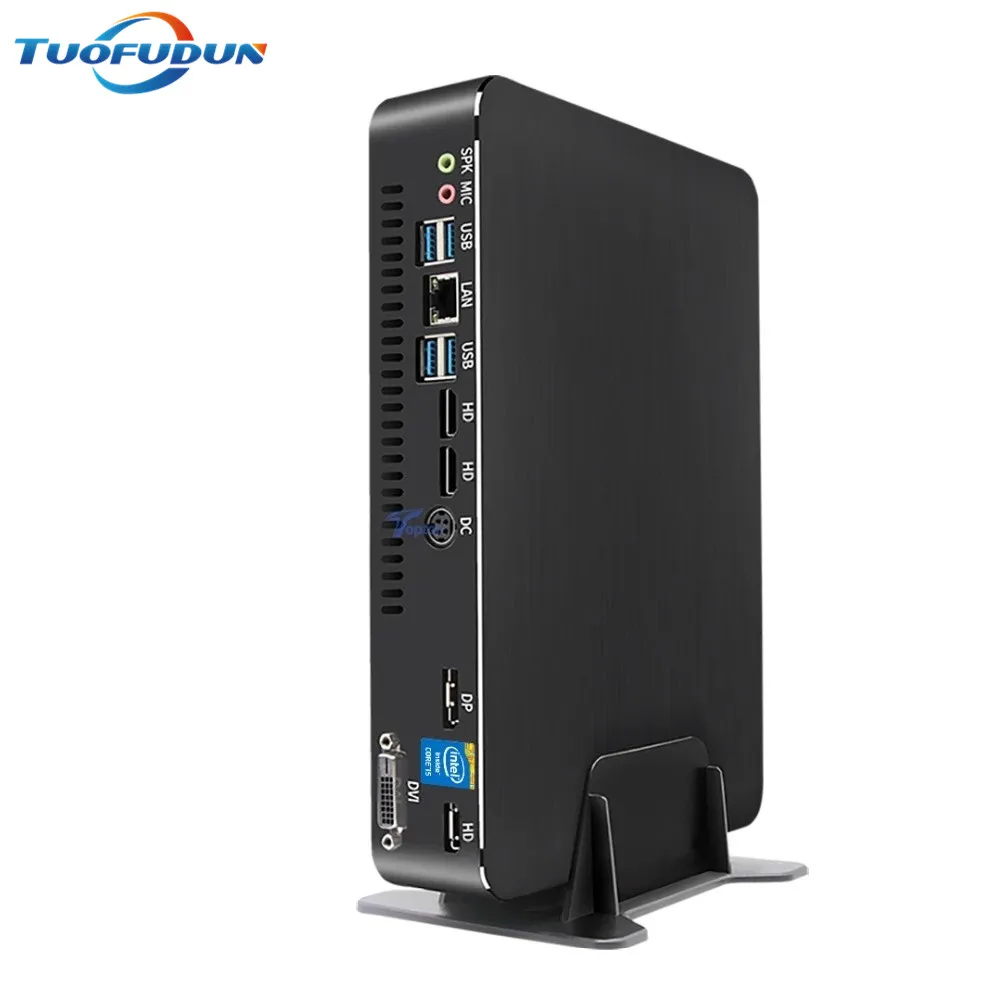Tufudun новый Intel Core i9 9900 i7 9700F i5 9400F мини игровой ПК GPU GTX 1050TI 4 Гб AC WiFi 2 * HDMI2.0 DVI DP Max