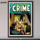V141 1954 и справедливость! Шелковый постер на заказ, Декор для дома, настенное искусство, рождественский подарок, Винтаж, классическое кино