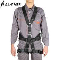 full body five point safety belt outdoor fall prevention high altitude job execution electrician safety belt
