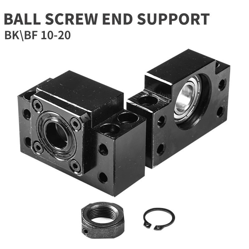 Винтовой опорный кронштейн с фиксированным кронштейном линейный подшипник BKBF10