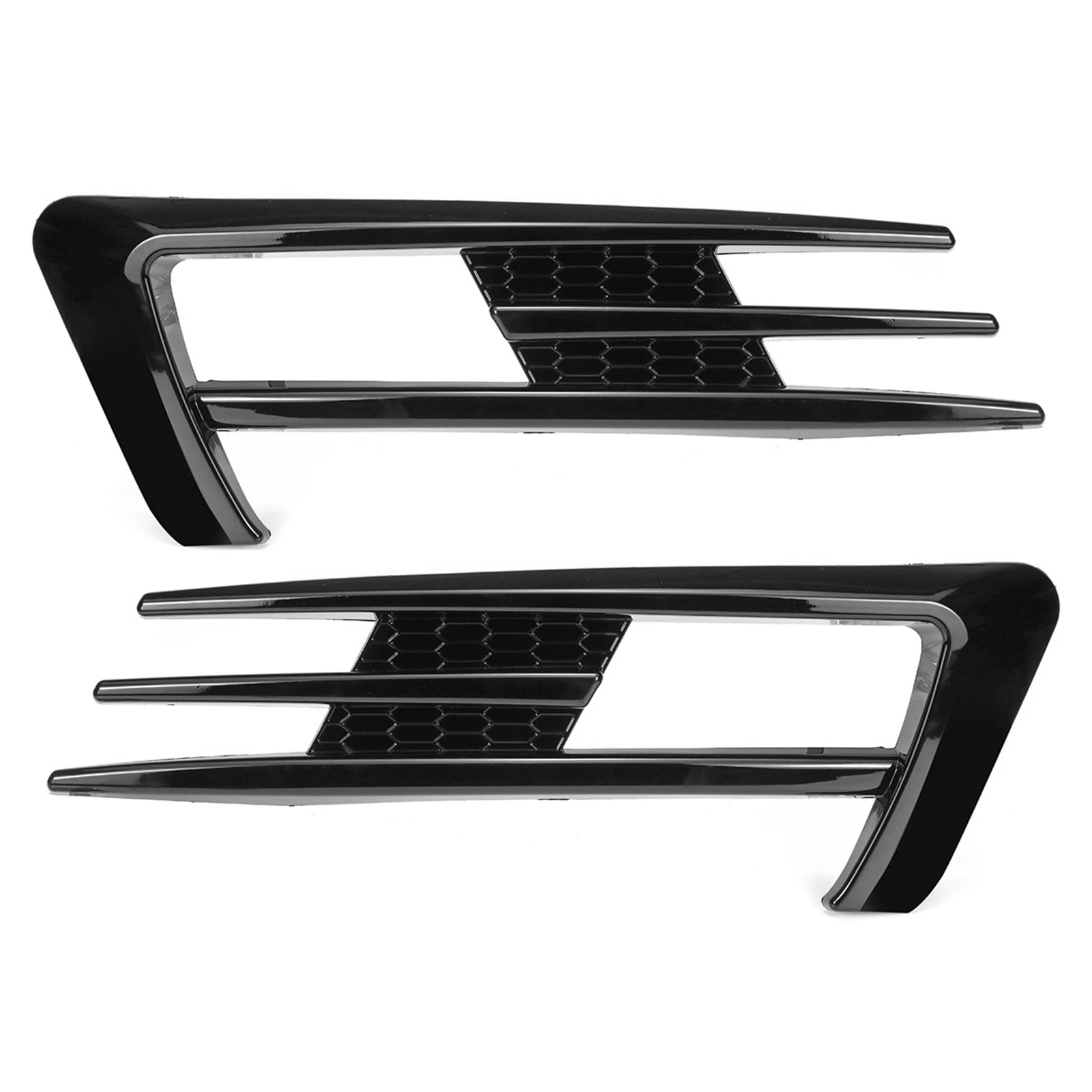

Car Front Fog Lamp Eyebrow Wind Knife Eyelid Cover Frame For Volkswagen Golf MK7 2014-2017