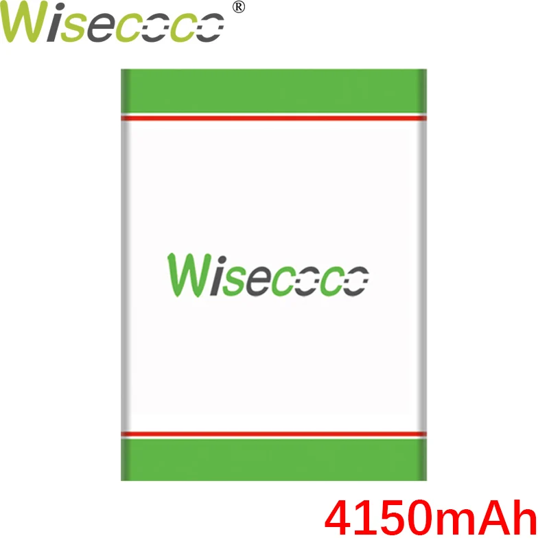Wisecoco S16 4150 мАч новая производственная батарея для HOMTOM S16 S 16 Сотовый телефон замена высококачественной батареи+ номер отслеживания