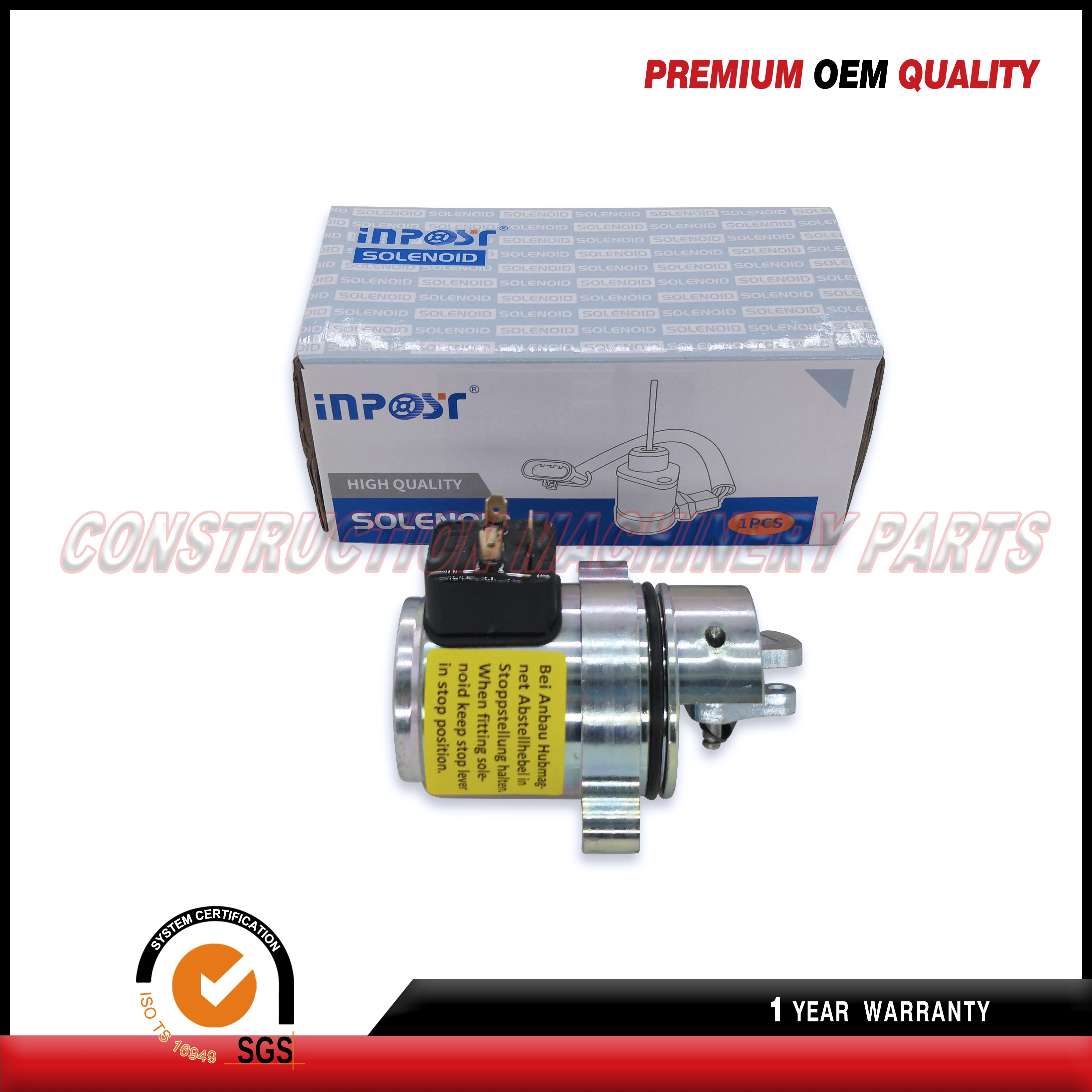 Для DEUTZ BF4M1011F топлива отключение электромагнита останова 12V OE #04272733/0427 2733|solenoid