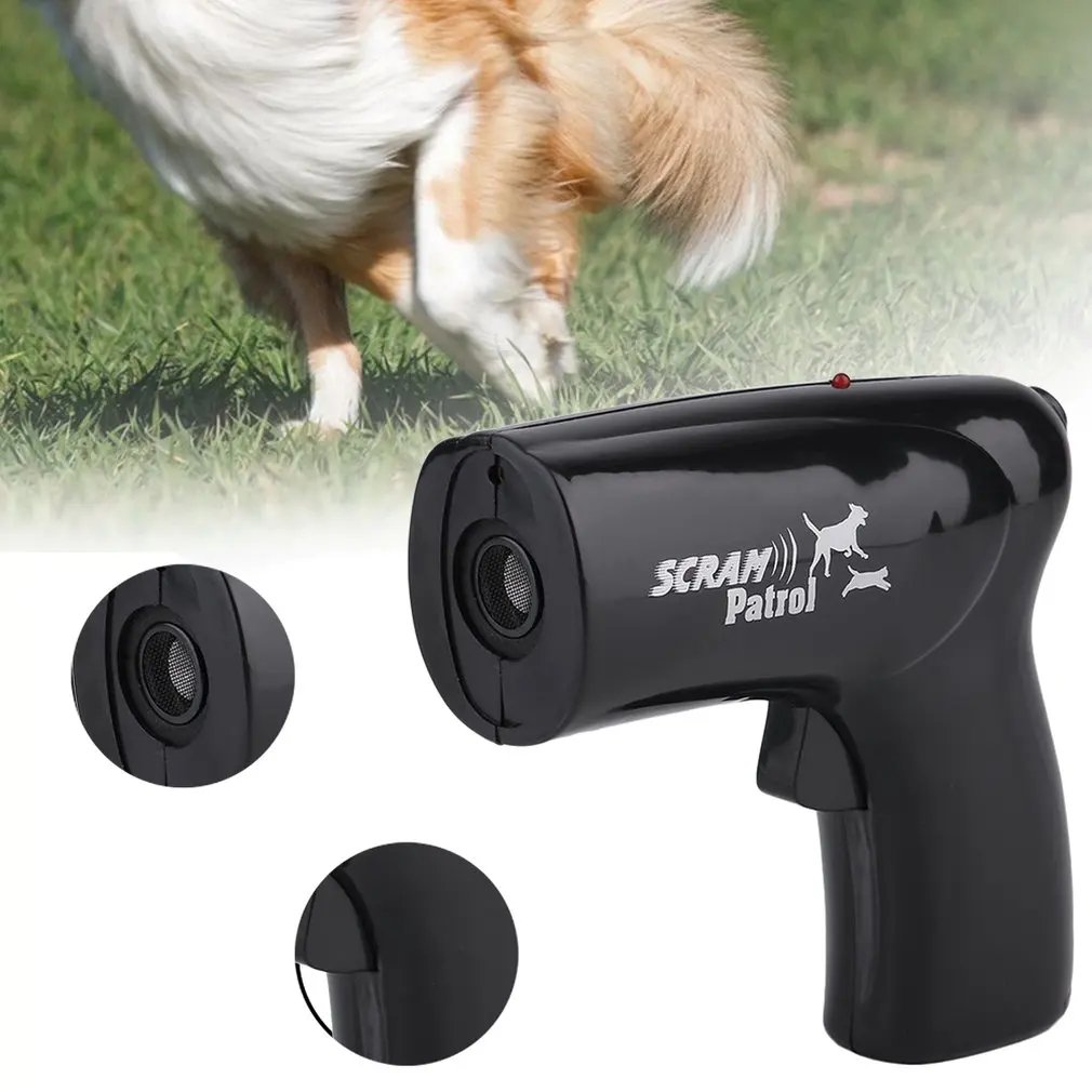 

Pet Supplies Ultrasonic Dog Repeller Chaser Cat Anti Stop Bark Control Device Repel pest Training Trainer Laser Deterrent Device