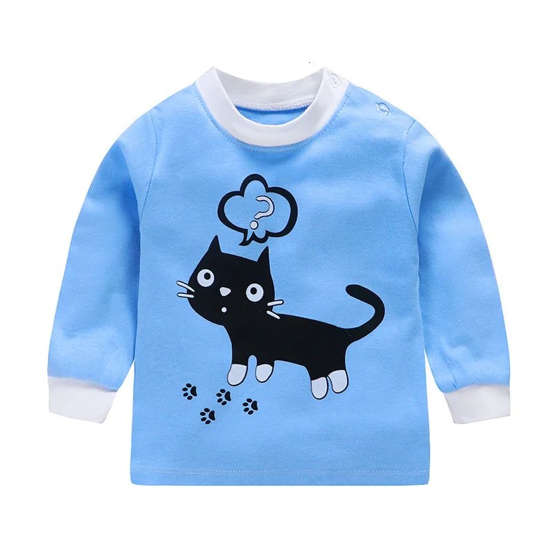 Осень 2020 новинка детская одежда Детский костюм детский Однотонный свитер из