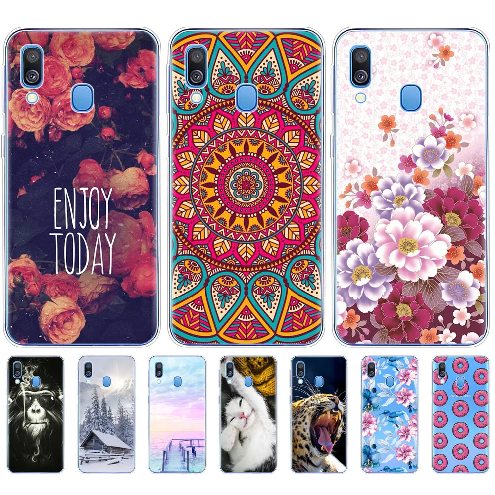 Чехол для Samsung A40 чехол Мягкая силиконовая задняя крышка телефона Galaxy GalaxyA40 A 40 A405