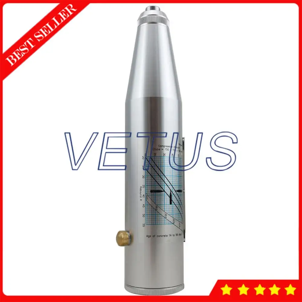 HT 225 портативный молоток для испытания на отскок бетона с резистометром 10 ~ 60 МПа