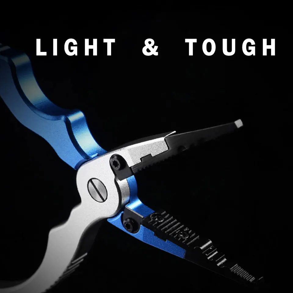 Рыболовные плоскогубцы из алюминиевого сплава ножницы для удаления крючков 150 г