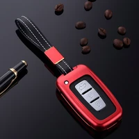 smart car key case for hyundai ix35 kia sonata i30 for kia forte sportage k2 k5 keychain holder chain bag styling accessories