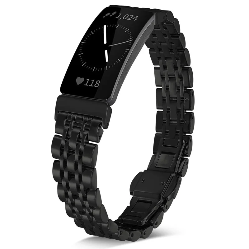 Новый модный браслет из нержавеющей стали для Fitbit Inspire сменный ремешок наручных