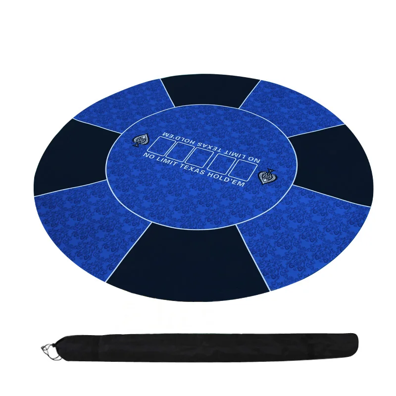 120 см резиновая круглая настольная скатерть Техасский Холдем для покерного стола