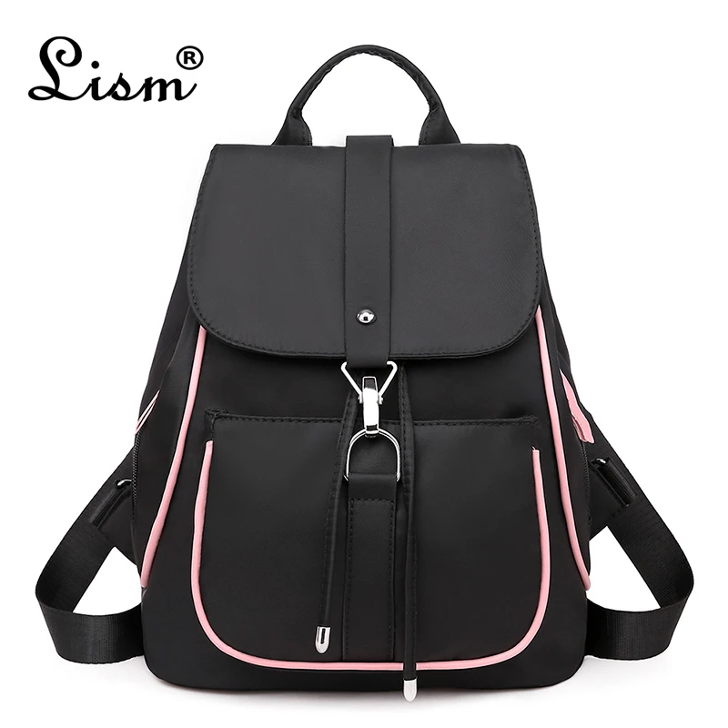 Рюкзак из ткани Оксфорд с защитой от кражи рюкзак известного бренда для молодых